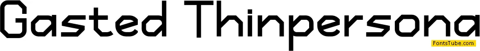 Gasted Font Family