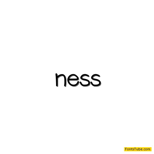 Ness Font