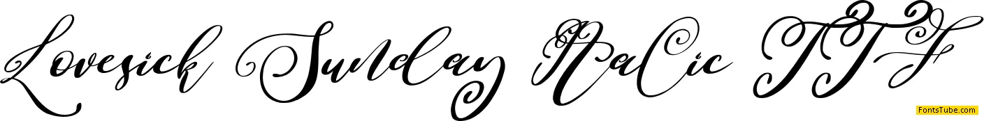 Lovesick Sunday Font Family