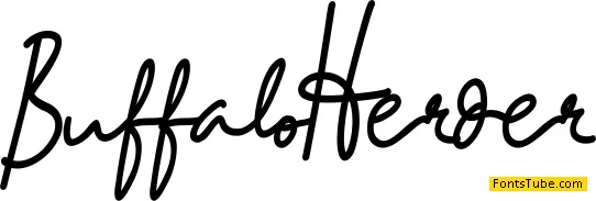 BuffaloHerder Font