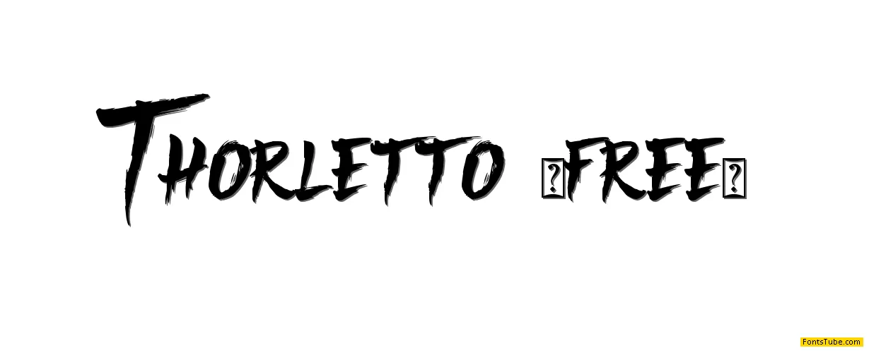 Thorletto Font