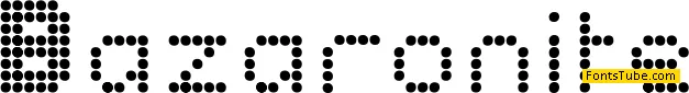 Bazaronite Font