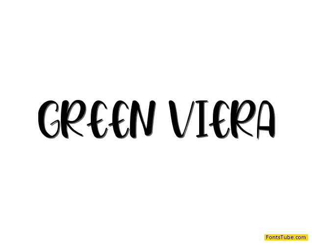 Green Viera Font