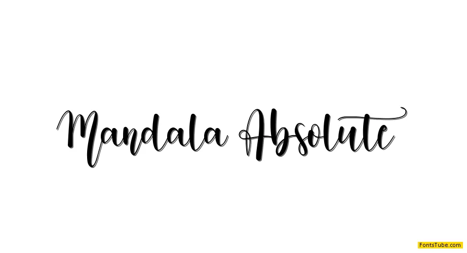 Mandala Absolute Font