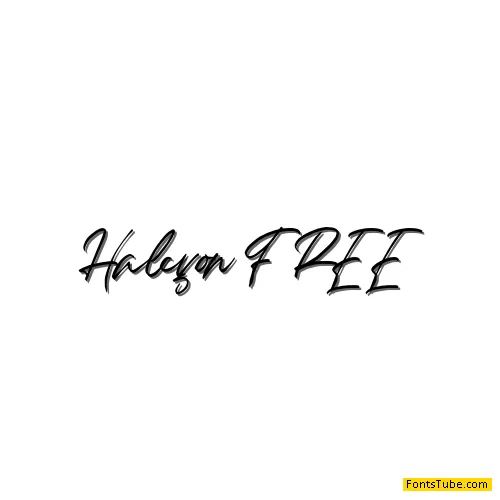Halcyon FREE Font