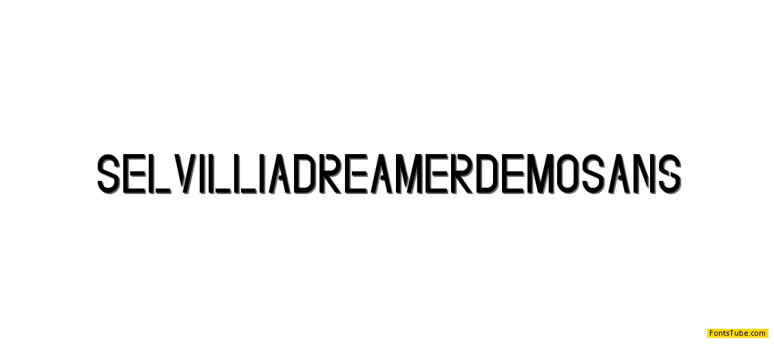 SelvilliaDreamerDEMO Font Family
