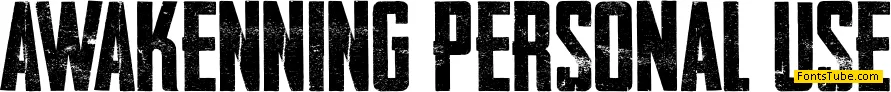 AWAKENNING Font