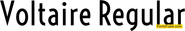 Voltaire Font