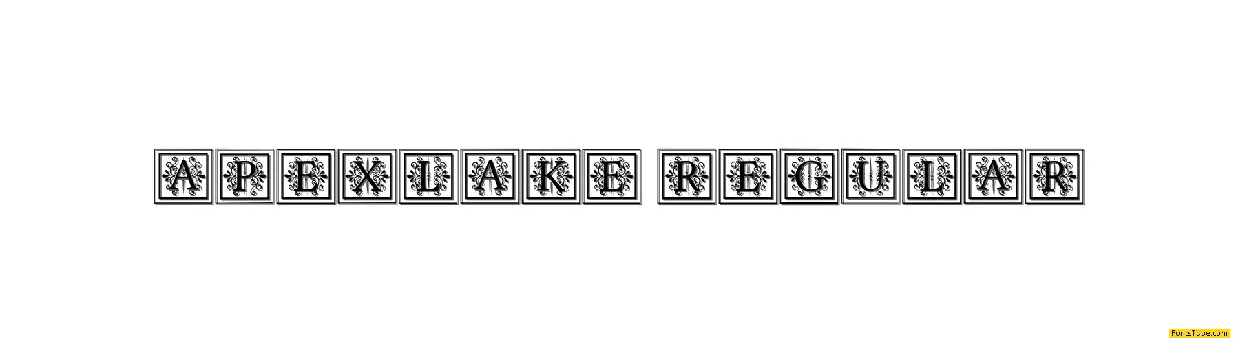 Apex Lake Font