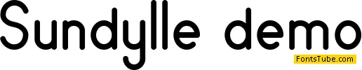 Sundylle Font