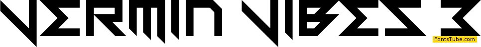 Vermin Vibes 3 Font
