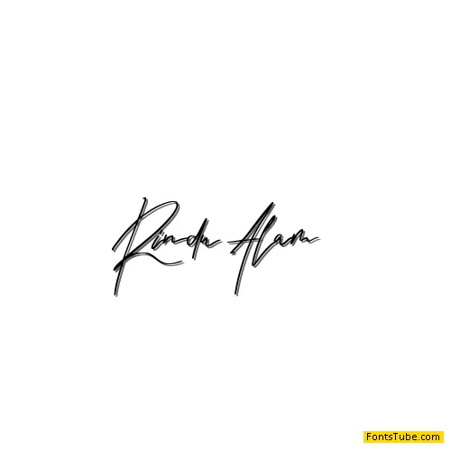 Rindu Alam Font