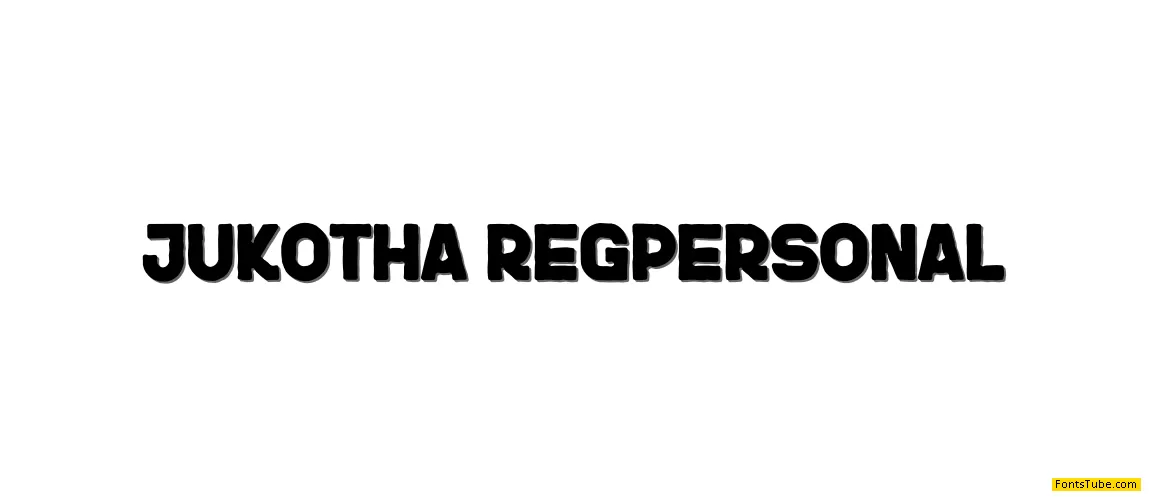 JUKOTHA Font Family
