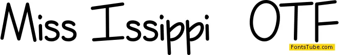 Miss Issippi Font