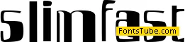 SlimFast AH Font