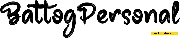 Battog Personal Font