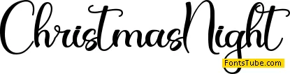 Christmas Night Font