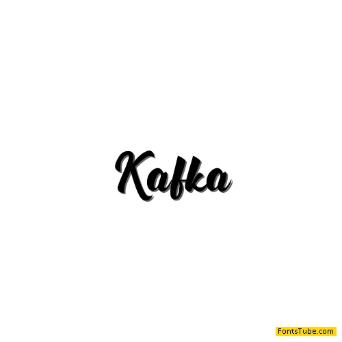 Kafka Font
