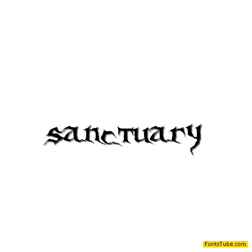 Sanctuary Font