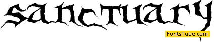 Sanctuary Font