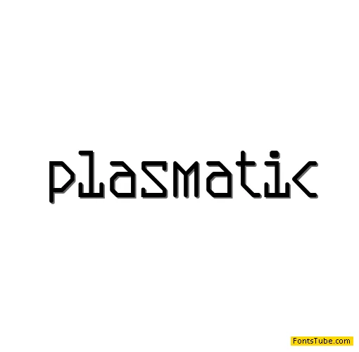 Plasmatic Font