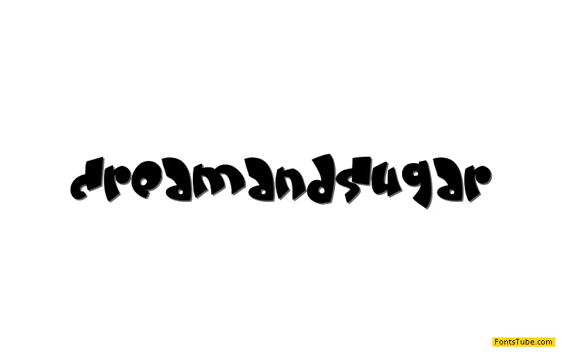 Cream and sugar Font