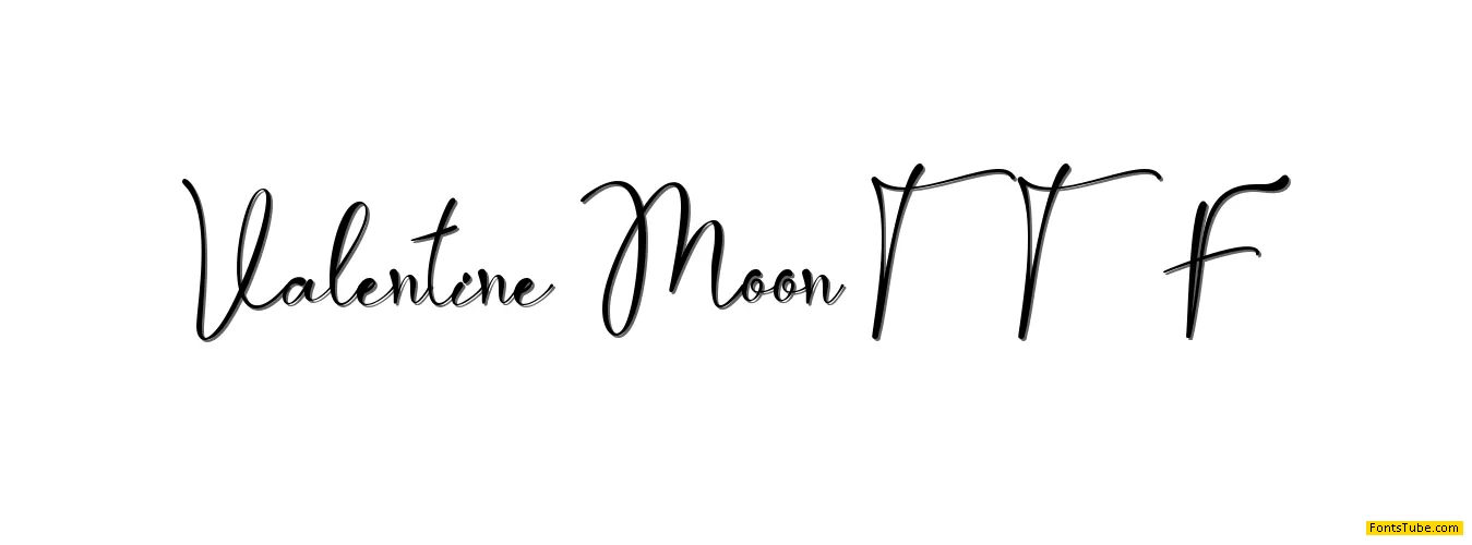 Valentine Moon Font