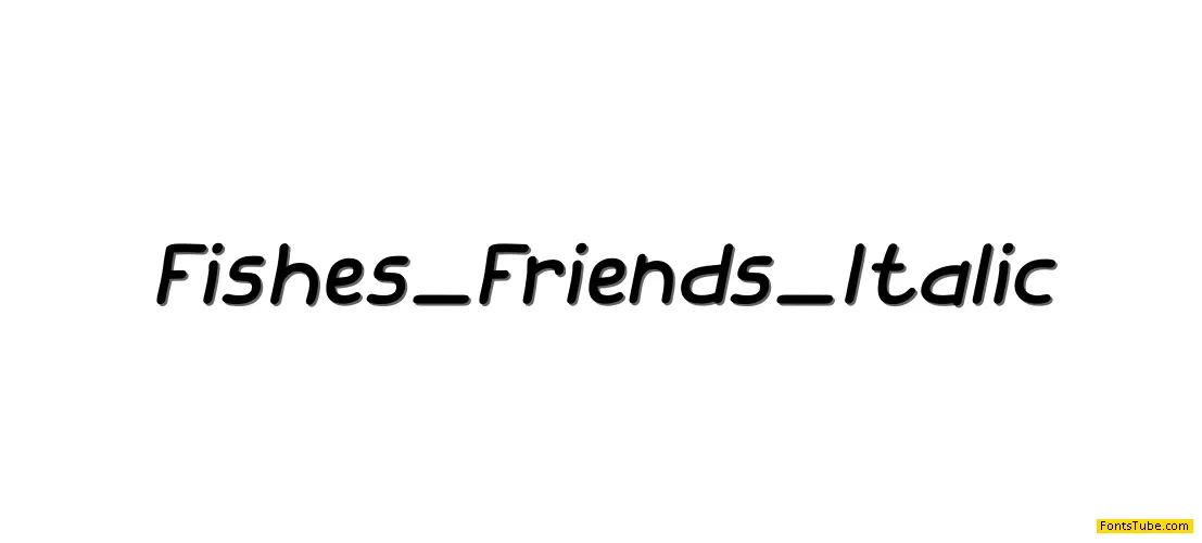 Fishes Friends Font Family