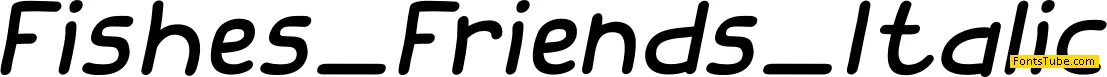 Fishes Friends Font Family