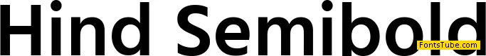 Hind Font Family