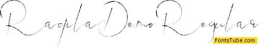 Raqila Demo Font