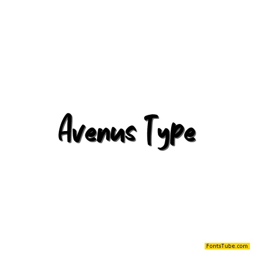 Avenus Type Font