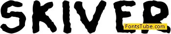 Skiver Font