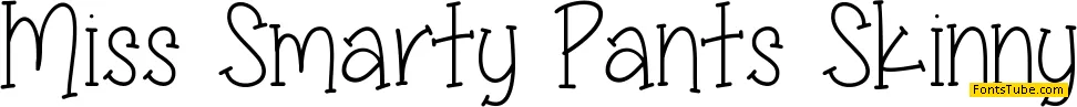 Miss Smarty Pants Font Family