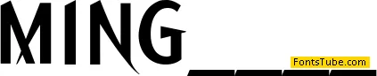 Ming Font