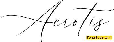 Aerotis Font