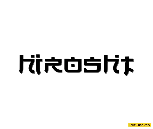 Hirosh Font