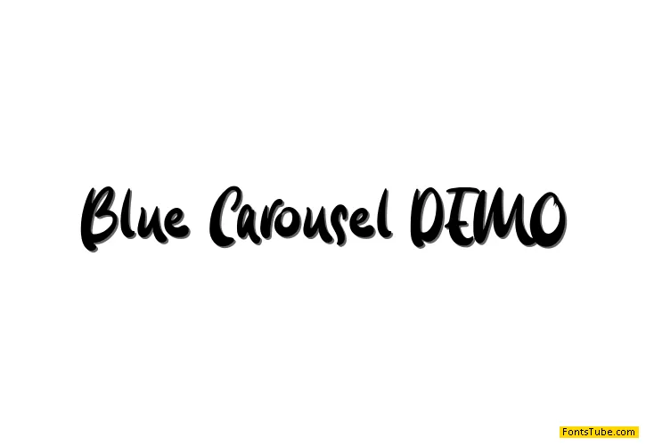 Blue Carousel