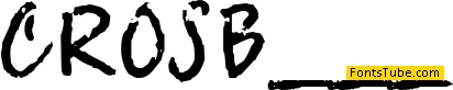 Crossword Bill Font