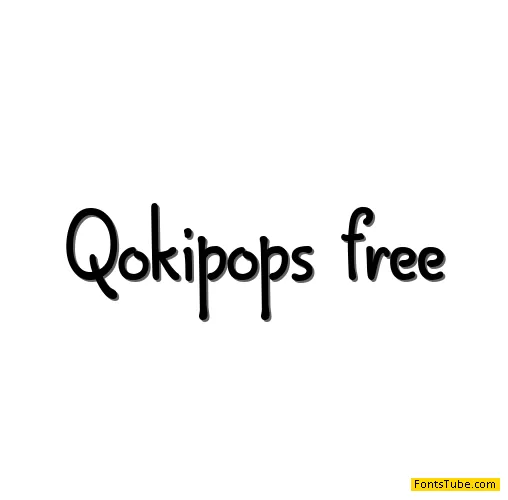 Qokipops Font
