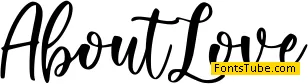About Love Font