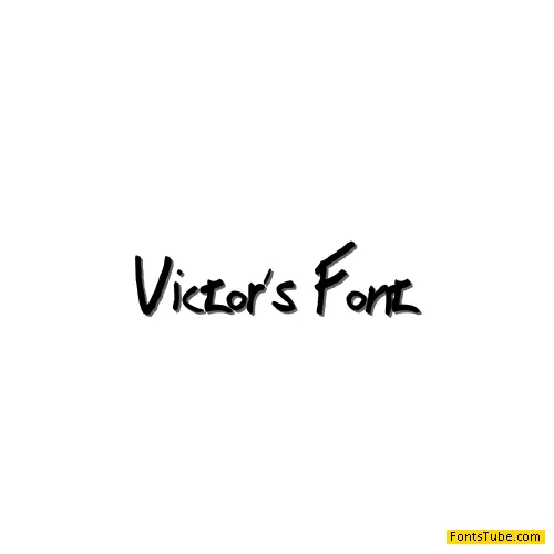 Victor Handwriting Font