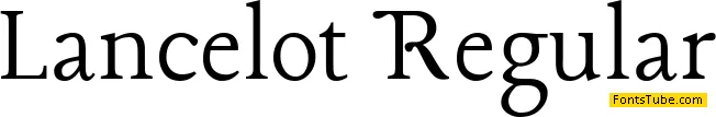Lancelot Font