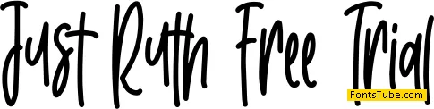 Just Ruth Font