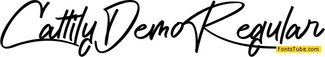 Cattily Demo Font