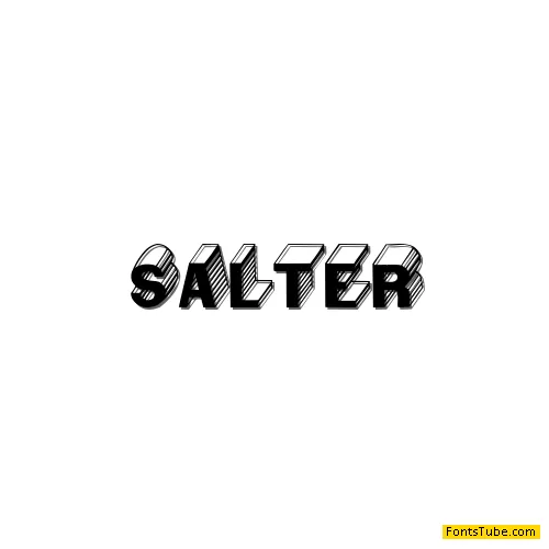 Salter Font