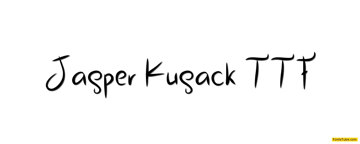 Jasper Kusack Font