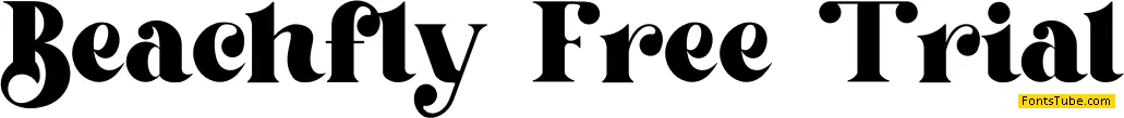 Beachfly Free Trial Font