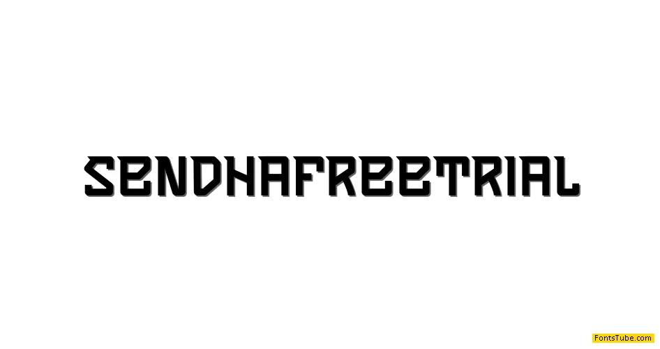 Sendha Free Trial Font