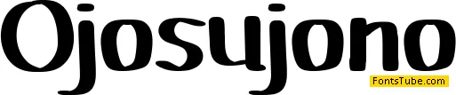 Ojosujono Font